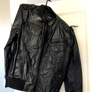 Faux Leather Jacket